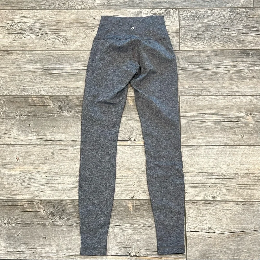 Lululemon Athletica women's Wunder Under‎ HR Tight grey size 4 leggings